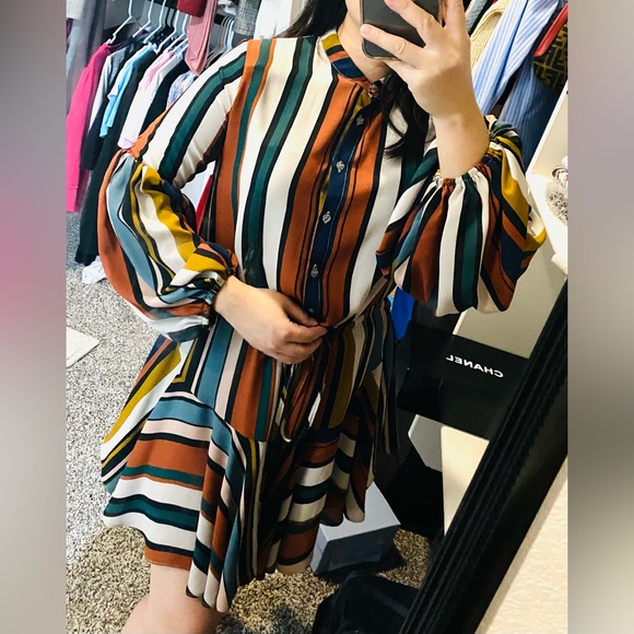 Olivaceous - Sexy Long Sleeve Dress - Picture 6 of 8